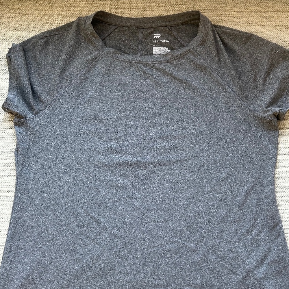 All in Motion Heather Gray T Shirt